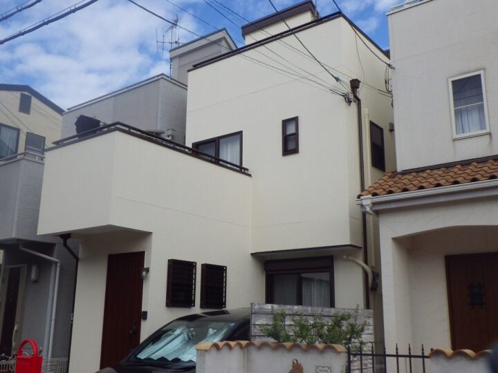 大阪堺市N様邸　 外壁・屋根塗装