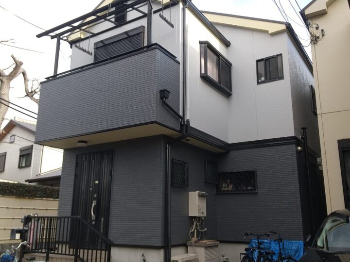 大阪堺市H様邸　　外壁・屋根塗装