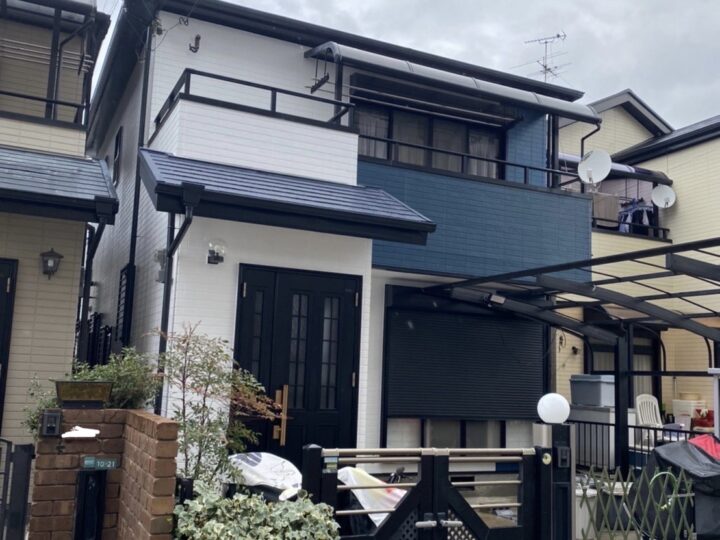 大阪堺市K様邸　外壁・屋根塗装