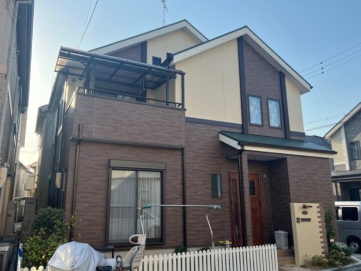 大阪堺市H様邸　外壁・屋根塗装