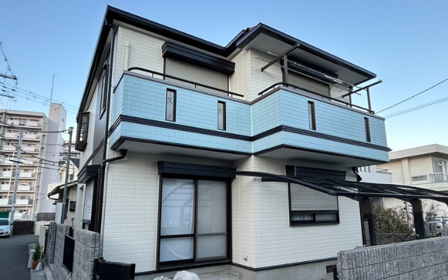 大阪堺市I様邸　塗装外壁塗装・屋根塗装・防水
