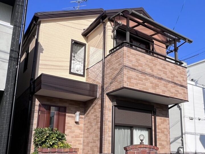 大阪府堺市中区　N様邸　外壁塗装・屋根カバー工法