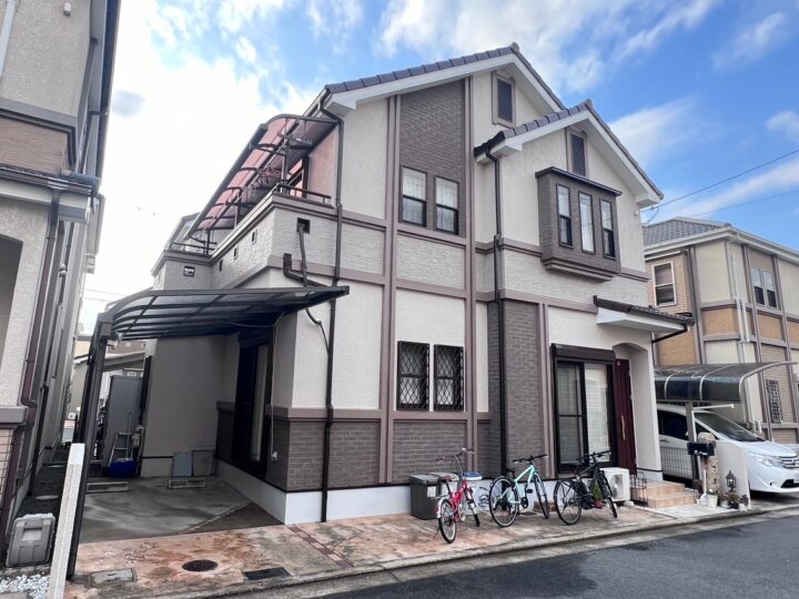 大阪府堺市中区　Y様邸　外壁・屋根塗装工事