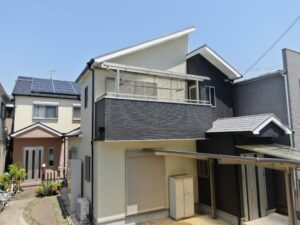 堺市中区　S様邸　　外壁・屋根・付帯塗装工事