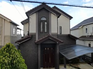 堺市南区　N様邸　外壁・付帯塗装・防水工事