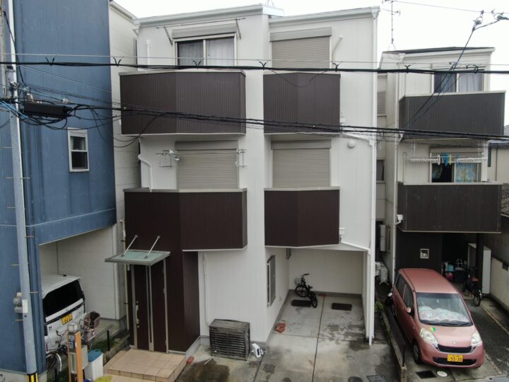 堺市北区　A様邸　外壁・屋根・付帯塗装工事