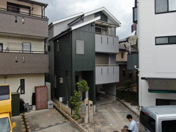 堺市西区　N様邸　外壁・屋根・付帯塗装工事　