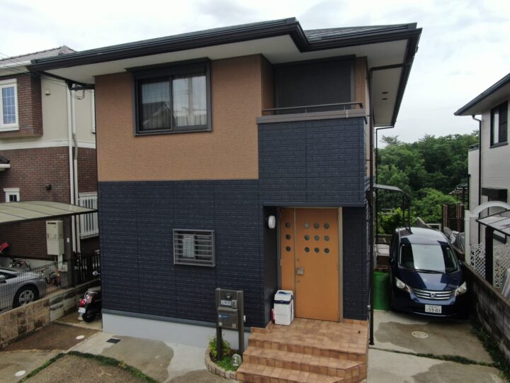 和泉市　S様邸　外壁・付帯塗装　防水工事　屋根カバー工法