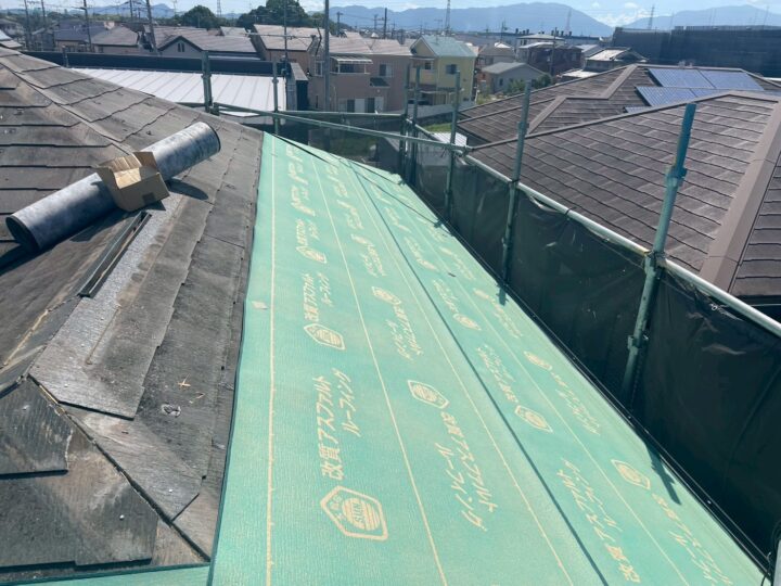屋根カバー工事