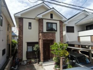 堺市北区K様邸　外壁・屋根・付帯塗装工事