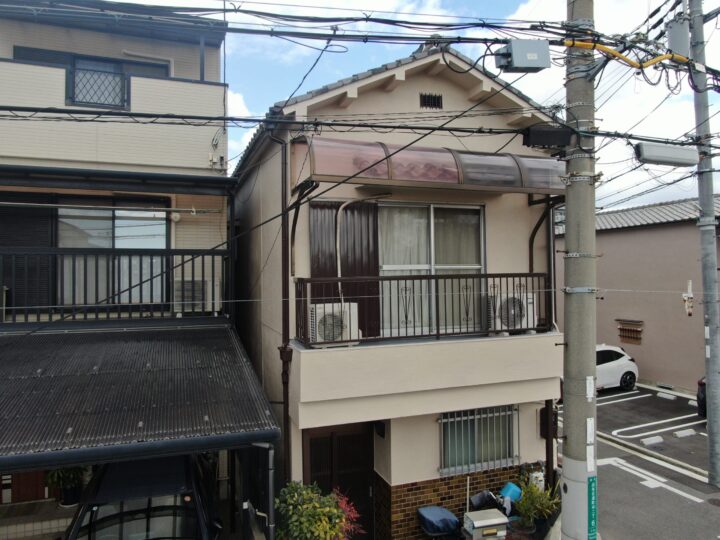 堺市西区M様邸　外壁・屋根漆喰詰め替え・付帯塗装工事