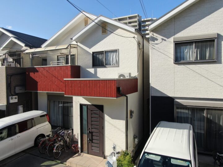 堺市北区S様邸　外壁・屋根・付帯塗装・ベランダ防水工事