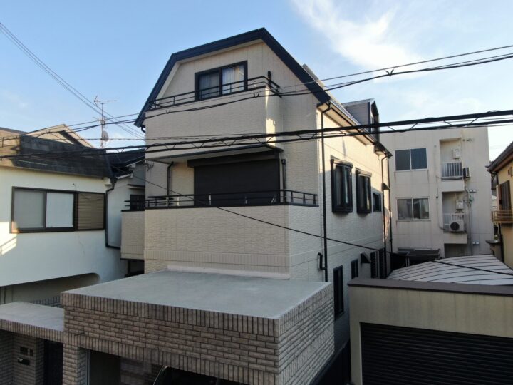 堺市北区　K様邸　外壁・屋根・付帯塗装・防水・その他補修工事