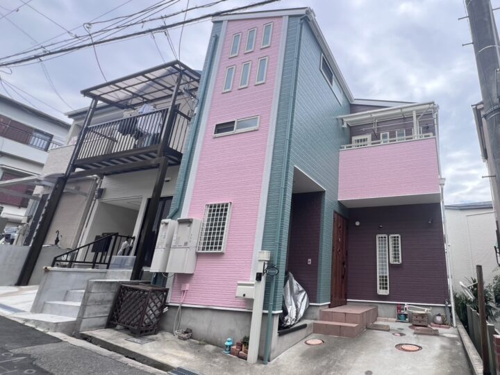 堺市西区　K様邸　外壁+付帯塗装工事