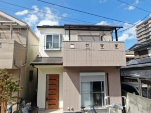 堺市北区　T様邸　外壁・屋根・付帯塗装工事